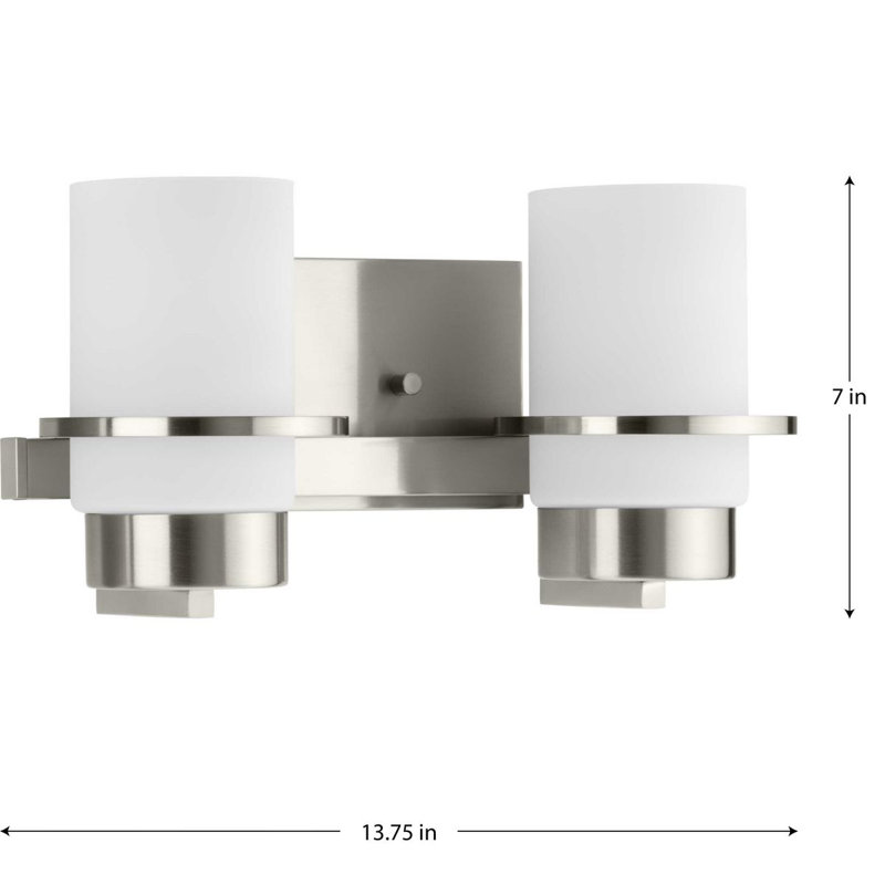 Cromarty 2 - Light Dimmable Vanity Light, Brushed Nickel