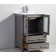 Arroyos 60'' Double Bathroom Vanity with Ceramic Top with Mirror