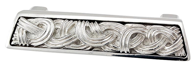 Sanzio Finger Pull, Polished Nickel