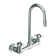 Triton® Double Cross Handle Utility Sink Faucet with Gooseneck Spout