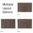 Deck Tiles - 6-Pack Wood Plastic Composite Interlocking Patio Tiles - 5.8SQFT Outdoor Flooring for Balcony, Porch, and Garage by Pure Garden-69779743