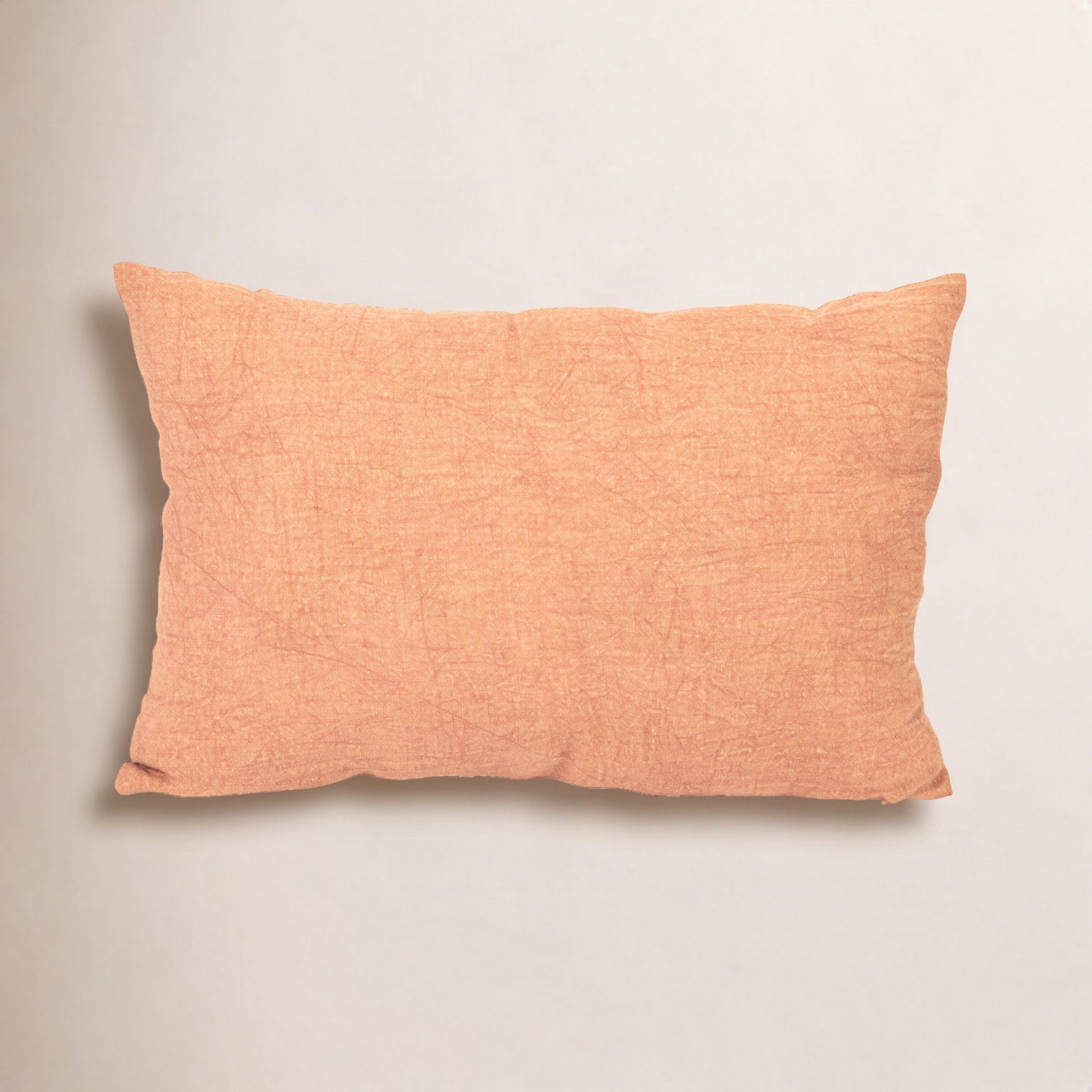 Julianne 24" x 16" Linen Throw Pillow, Orange