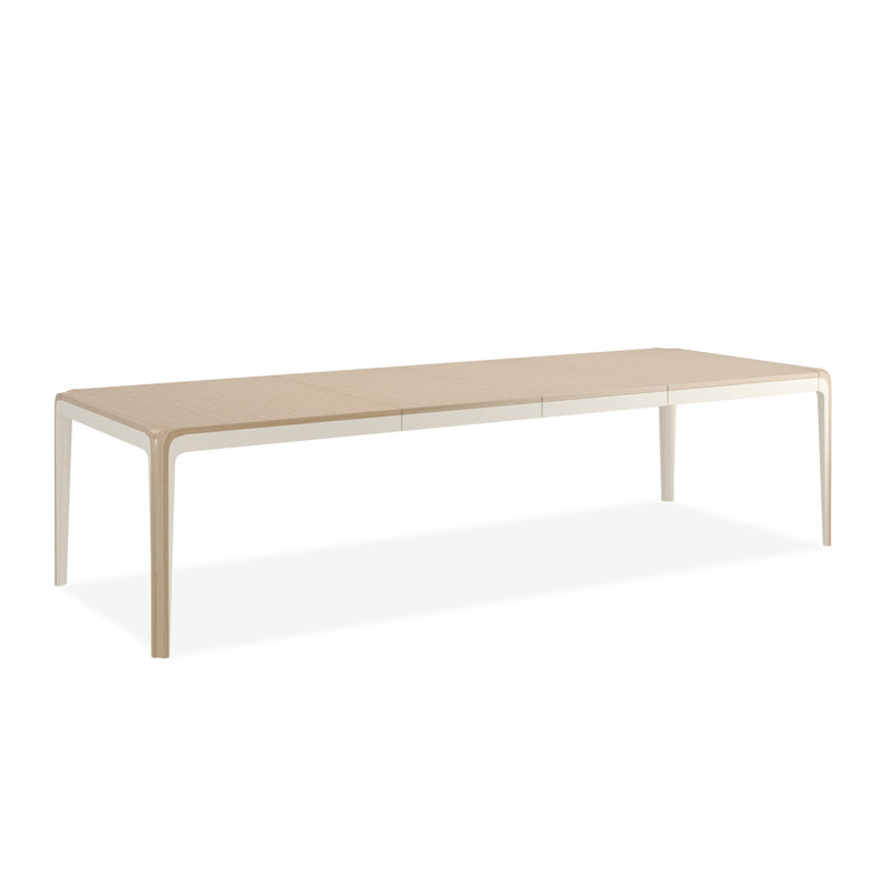 Caracole Classic Walnut Wood Dining Table, Light Brown