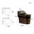 1.45-gallon Gpf Slimline Compact Toilet (includes Seat)