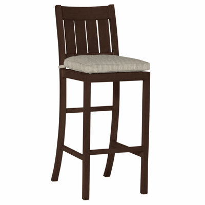 Club 30" Patio Bar Stool with Cushion