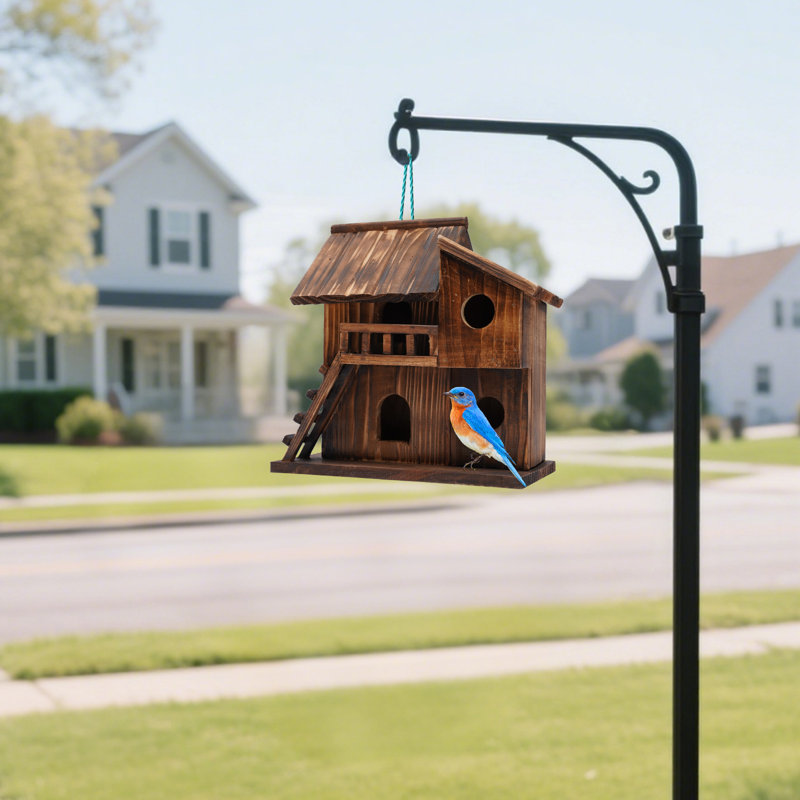 Maison d'oiseaux en bois Mohit