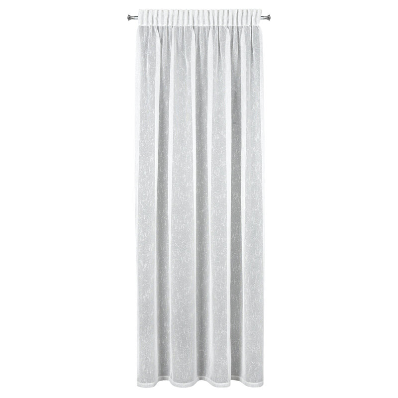 Kaymiah Sheer Curtain Single Panel