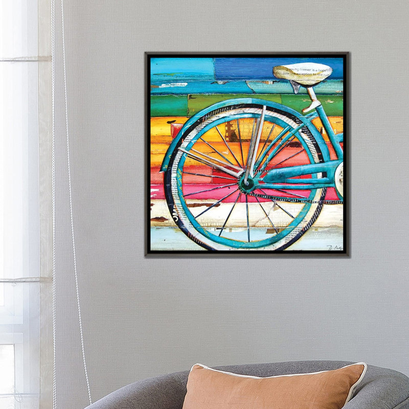 «Life cycle» par Danny Phillips - impression d'art graphique, Pas de tapis, H 26 po x l 26 po x P 1,5 po