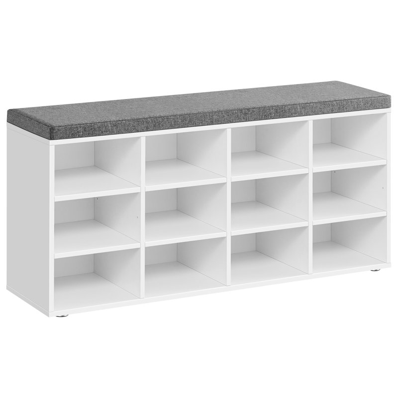 12 Pair Shoe Storage Bench