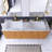 60 Inch Modern Wall-Mounted Floating Bathroom Vanity