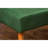 Modern Green Pouffe with Beech Wood Frame, 36.2 x 17.3 x 18.1 inches | 32 DNS Foam for Comfort | Easy Clean Fabric, Rustic Scandinavian Design | Stylish Accent for Living Room & Bedroom-939169039