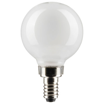 4.5 Watt Dimmable G16.5 Candelabra (E12) LED Bulb - 350 Lumens , 4000K , And 90CRI