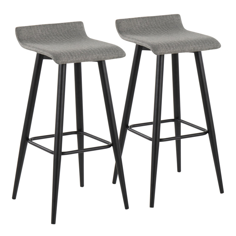 Vannatta Contemporary Fixed-height Bar Stool