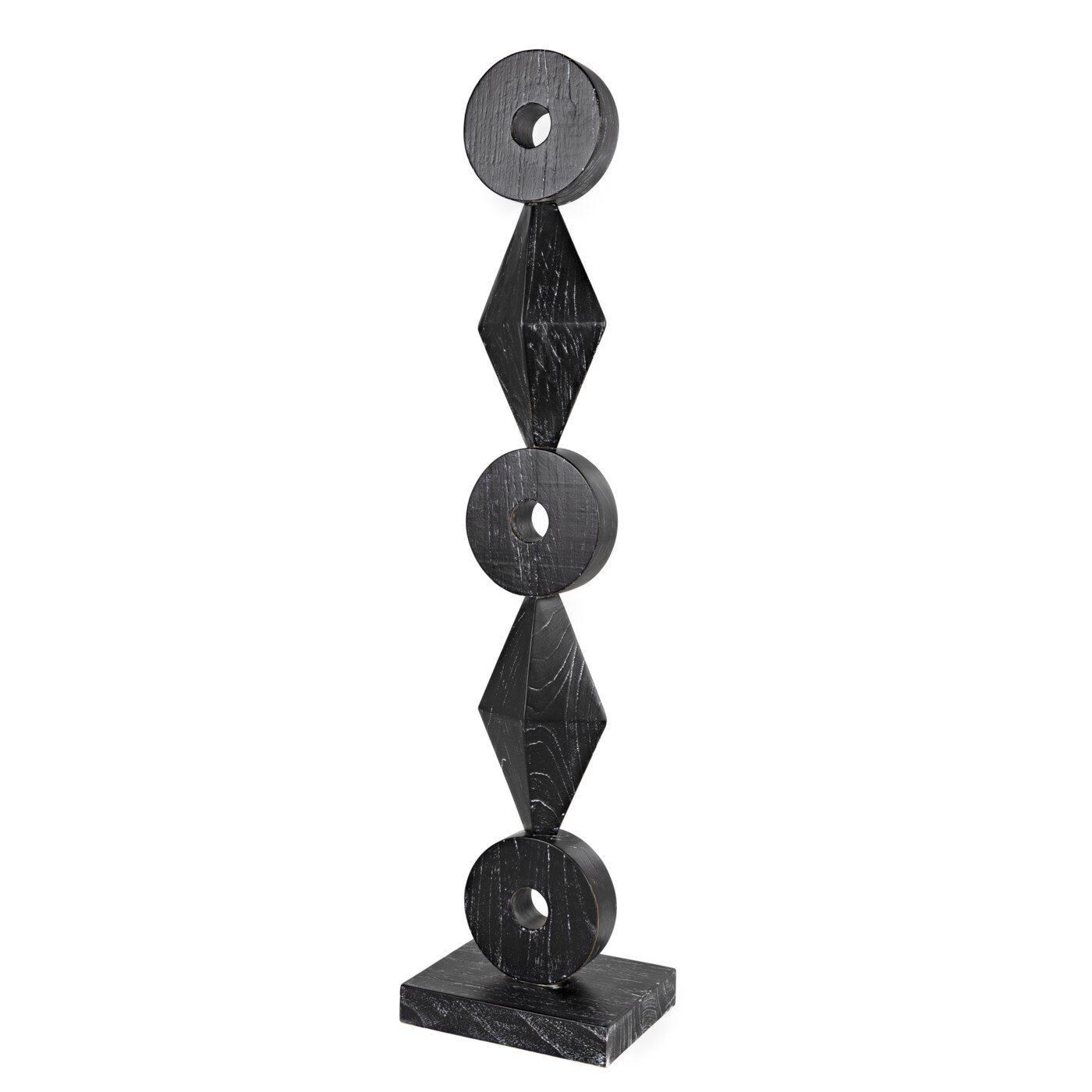 Sculpture Objets Déco Noir Design Simple Abstraction Art
