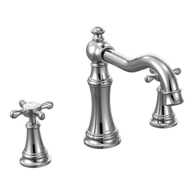 Weymouth Deck-Mounted Roman Tub Faucet Trim