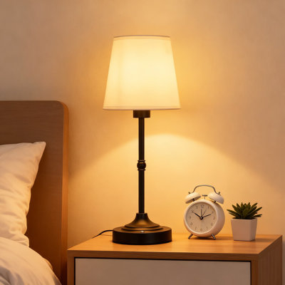Lampe de table rechargeable sans fil avec gradation continue, batterie 6000Mah, lumière chaude 2700K, lampe de bureau à DEL portable pour une utilisation intérieure et extérieure