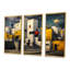 Cramblitt - City Buildings, ensemble de reproductions d'art mural-108460992-108460997