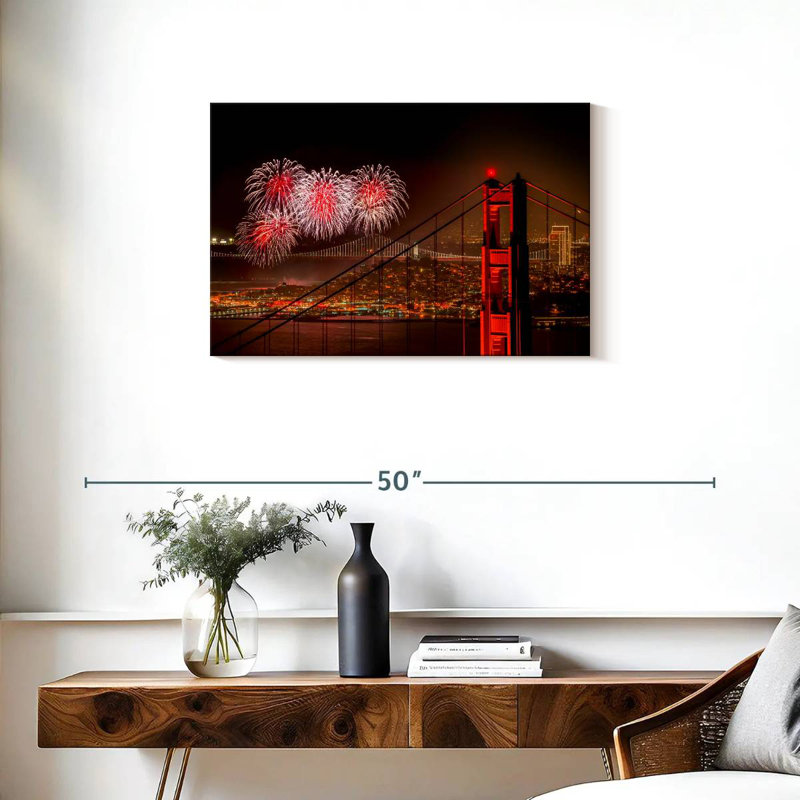 Lilie Festive San Francisco Skyline