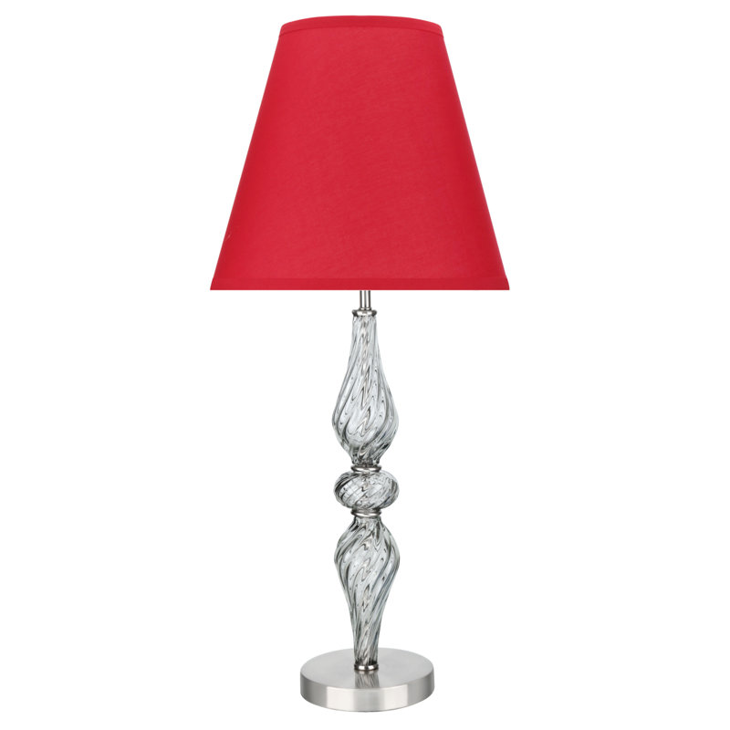 Zarrukh Table Lamp Lamp, Red
