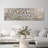 Radiant Fusion Leaf encased on a 3D Polished Steel Abstract Metal Wall Art-105342054