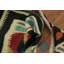 Tapis géométrique à motif oriental kilim 5 x 8