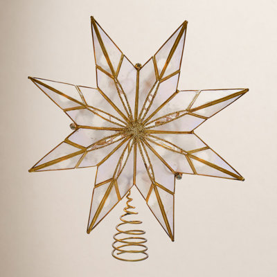 9.375'' Astrology & Stars Lighted Tree Topper