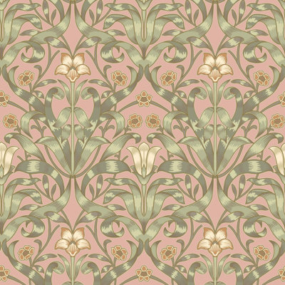 Ribbon Lily - Wallpaper