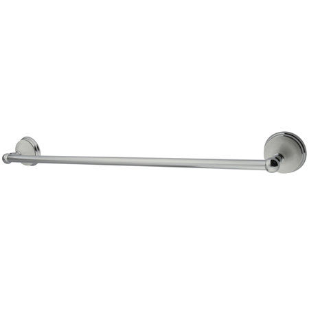 Victorian 18" Towel Bar, Polished Chrome
