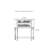 Retro Multifunctional Console Table