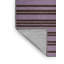 Tapis rose à rayures horizontales lavable à la machine-992665174