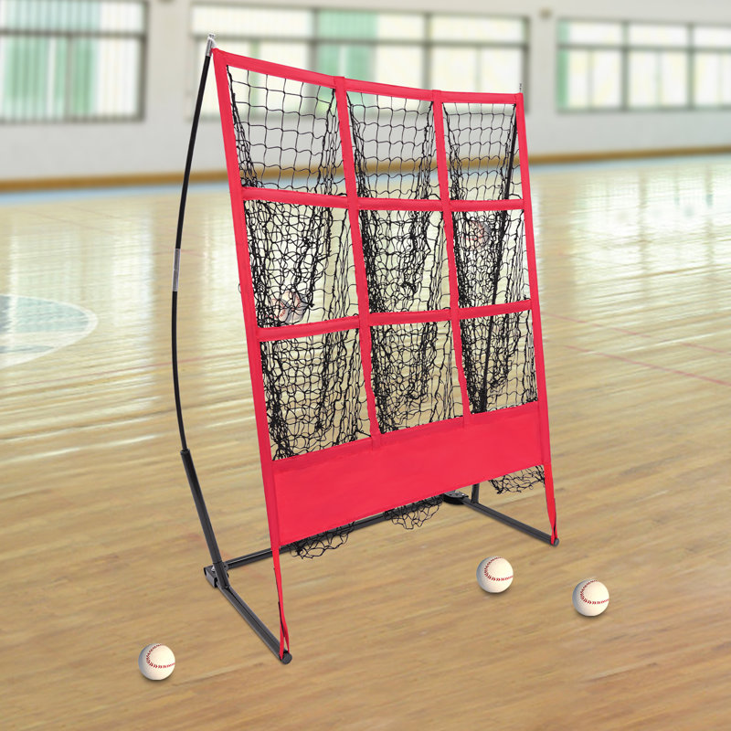 OUKANING Indoor and Outdoor Baseball Throwing Practice Net