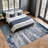 Willington Abstract Gray/Blue Rug-1531097314