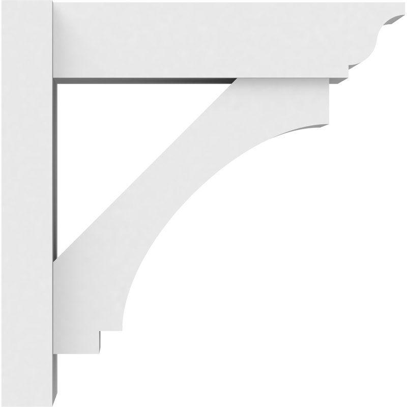 Persienne en PVC de qualité architecturale Imperial, L 7 po, H 16 po x P 16 po