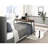 Desk In Rustic Brown With Adjustable Legs And , Laptop Compatible For Bed, Engineered Wood Metal Table Height Construction