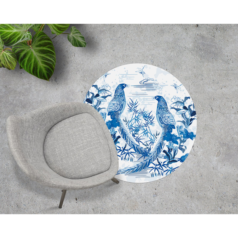 Sanchaya Hard Floor Straight Round Chair Mat