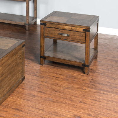 Jolicoeur End Table with Storage