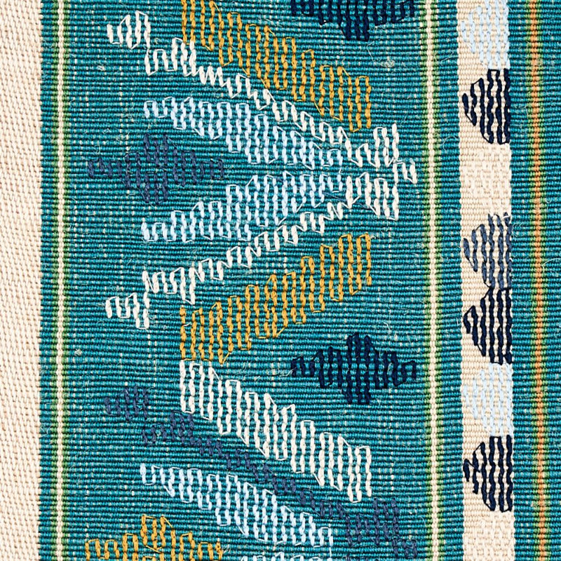 Tissu de broderie Sandor, Paon