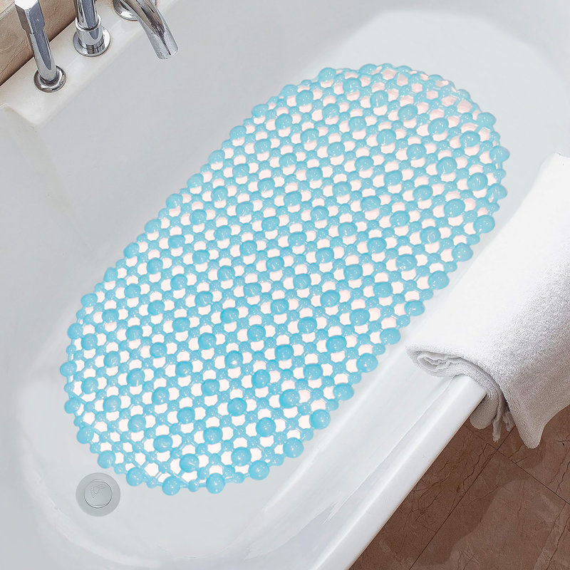 Tapis de douche en plastique Castaldo, H 12 po x l 12 po