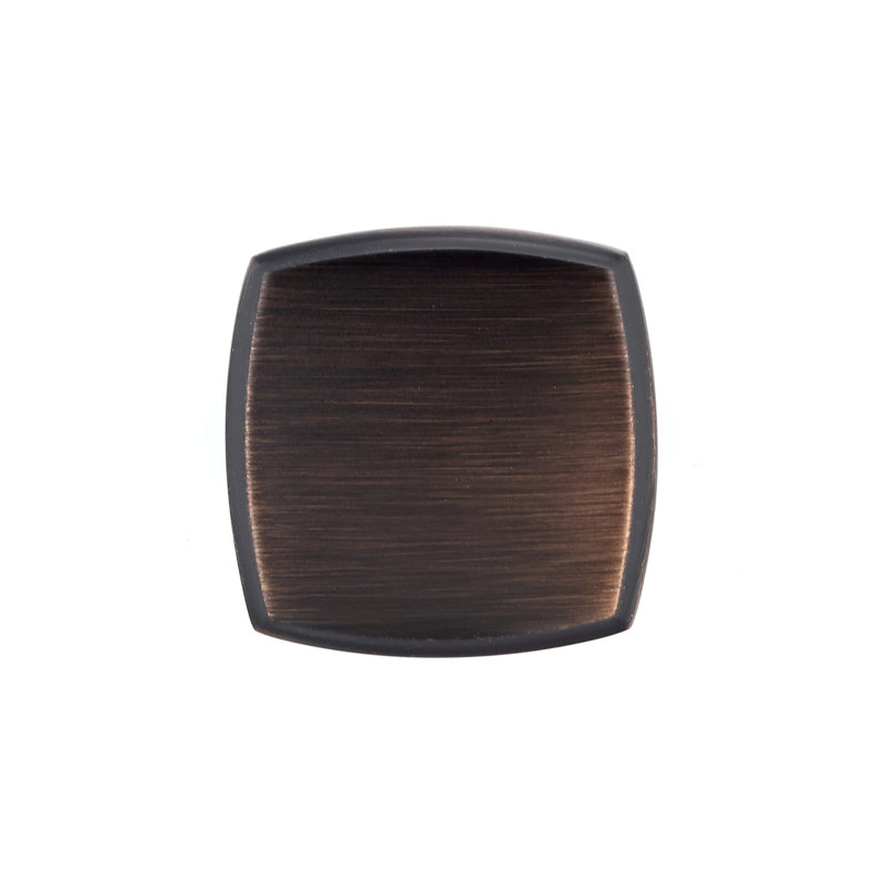 Expression Square Knob, Brushed Oil-Rubbed Bronze