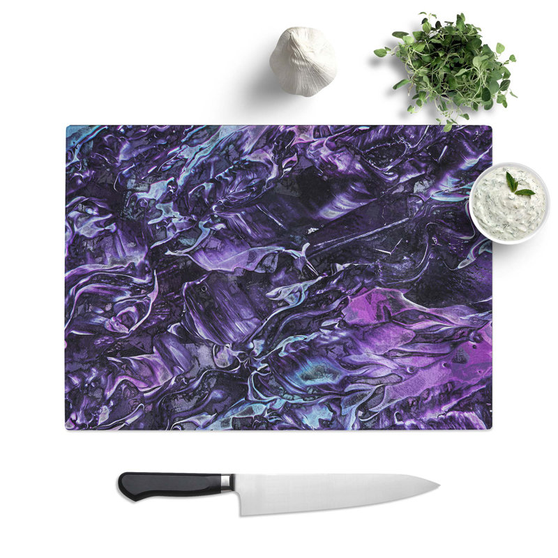 Glass innocence in Abstract Chopping Board, 28.5 cm W x 20 cm L