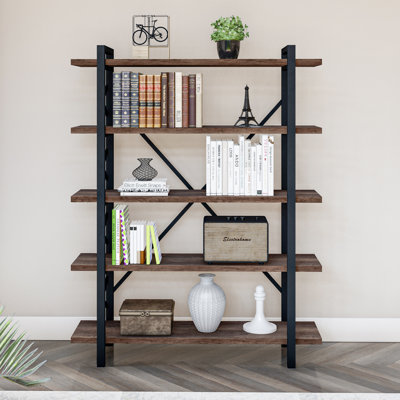 Markul 66.9" H Steel Etagere Bookcase by 17 Stories