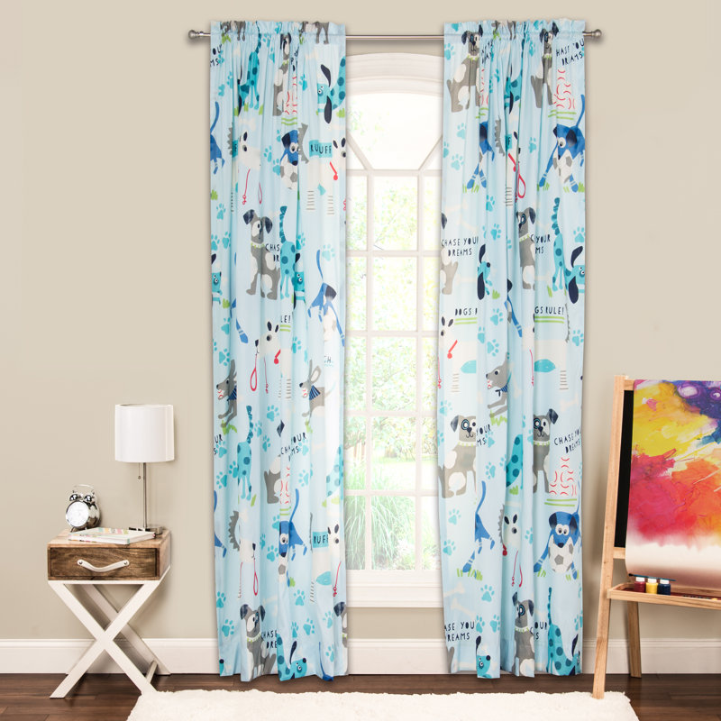 Semi Sheer Curtain Single Panel