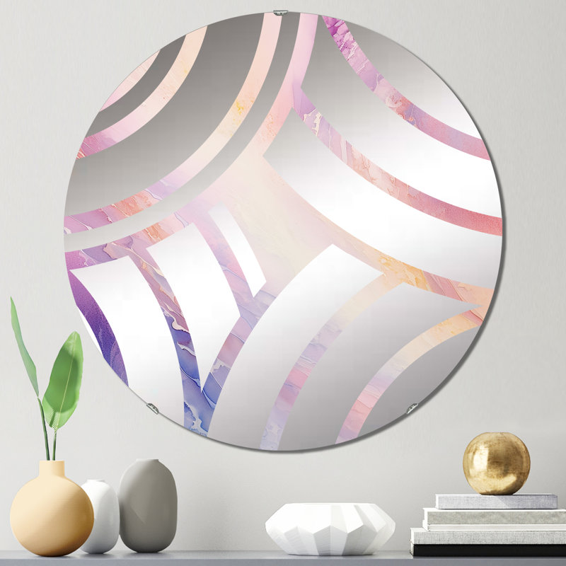 Miroir décoratif Chimal, 23,6 po x 23,6 po