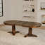 Emalie Extension Dining Table Vintage Brown