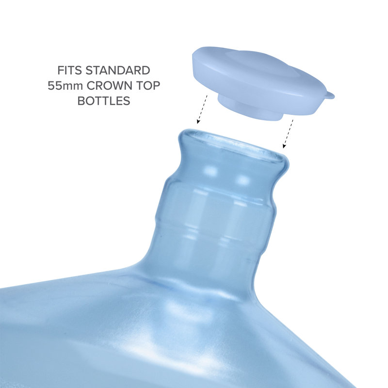 Brio 48 - Piece Plastic Lid Set, Blue