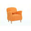 Fauteuil d'appoint en velours côtelé-133235357