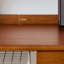 Bureau de rangement en buis et acier inoxydable