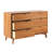 Yarber 6 Drawer Solid Wood Double Dresser-1700026029