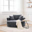 Fauteuil en chenille surdimensionné sans assemblage requis-929059680