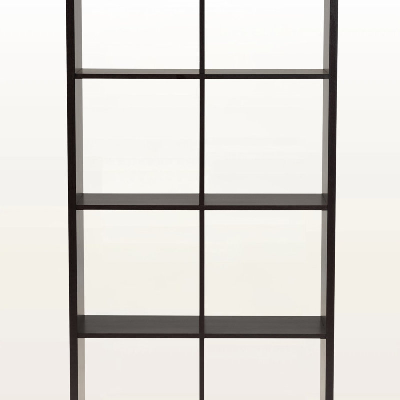 Wind Dark Brown 8-Cube Multipurpose Storage Shelf, 61.8" H X 30.78" W X 11.07" D